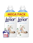 LENOR Pesuloputusvahend Sensitive Cotton Fresh 2 x 1.239 L (118 Pesukorda)