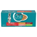 Purina One Sterilcat kana, veiseliha, kalkuni ja l&otilde;hega, 40x85 g