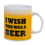 Kohvitass 'I Wish This Was a Beer' 700ml