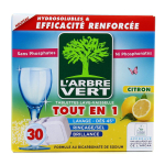 L'ARBRE VERT n&otilde;udepesumasina tabletid Lemon 30tk