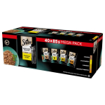 SHEBA Selection part, kana, linnuliha, kalkun (40 x 85g)