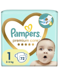 PAMPERS Premium Care M&auml;hkmed, Suurus 1 (Mini), 2&ndash;5 Kg, 72 M&auml;het