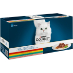 GOURMET PERLE k&uuml;&uuml;lik, veiseliha, l&otilde;he, kana kassitoit 60x85g