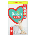 PAMPERS Pants P&uuml;ksm&auml;hkmed Suurus 3 (6kg-11kg), 62tk