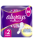 ALWAYS Platinum Super Size 2 H&uuml;gieenisidemed Tiibadega, Long, 26 tk