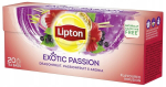 Lipton Exotic Passion Tea eksootiliste puuviljade teejook teekottides 32 g (20 tk.)