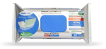 Sleepy Easy Clean Super Limescale Remover (blue) universaalsed kahepoolsed niisked pindade puhastuslapid vannituppa (30 tk)