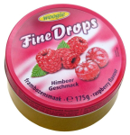 Woogie Fine Drops Himbeer vaarikamaitselised pulgakommid 175 g