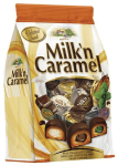 Eletat Milk'n Caramel karamell &scaron;okolaadis 3 t&uuml;&uuml;pi t&auml;idisega 500 g