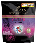 Lovran Color & Dark 4in1 Perfumed Caps kapslid riiete pesemiseks 33 tk.