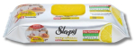 Sleepy Easy Clean Super Kitchen Lemon (yellow) universaalsed niisked pindade puhastuslapid k&ouml;&ouml;ki (50 tk)