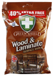 Green Shield Wood & Laminate puhastuslapid puit- ja laminaatpindadele (70 tk.)