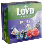 Loyd Forest Fruit metsamarjamaitseline puuviljatee kottides 100 g (50 tk.)