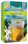 Dilmah Green Tea Lemon & Lemongrass roheline tee loodusliku sidrunheina ja sidruni aroomiga kotikestes 30 g (20 tk.)