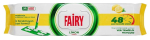 Fairy Lemon (yellow) universaalsed p&otilde;randa puhastamise niisked salvr&auml;tikud (50 tk)