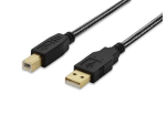 Ednet 84180 USB-kaabel printerile, USB-A &ndash; USB-B, 1,8 m