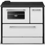 Veeringiga ahi-pliit OMEGA 701T (16,2 kW) Valge vasak