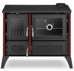 Ahjuga pliit-pliit STELLA 801 (9 kW) Bordeaux