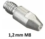 Kontaktd&uuml;&uuml;s CuCrZr M8x30x10 1,2mm, Binzel