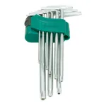 L-t&uuml;&uuml;pi kuusnurk TORX-laienduse v&otilde;tmekomplekt 9vnt. (T10-T50) avaga