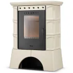 Kvaliteetne kamin ATOL (6 kW) Capuccino