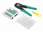 V&otilde;rgu t&ouml;&ouml;riistakomplekt testeri, printeri ja RJ45 pistikutega KD10882