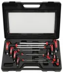 T- kujuga v&otilde;tmekomplekt, kuusnurkne HEX 2- 12 mm, 9 tk. 9 osa, KS T&ouml;&ouml;riistad