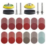 Lihvimis-/poleerimiskettad 50 mm ja vartekomplekt (240vnt)