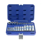 1 / 4 "+ 3 / 8" + 1 / 2 "E - peakomplekt 28vnt".
