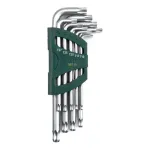 L-t&uuml;&uuml;pi kuusnurkne TORX-v&otilde;ti &uuml;mardatud peaga 9vnt. (T10-T50)