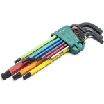 L-t&uuml;&uuml;pi kuuskantpea pikk &uuml;mmargune v&otilde;tmekomplekt (v&auml;rv) (1.5-10mm)
