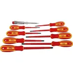 Kruvikeerajakomplekt VDE, 9vnt, SL / PH 9 osa, Brilliant Tools