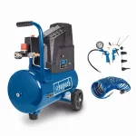 Kompressor HC25o koos 13-osaliste lisaseadmete komplektiga ja 5 m voolik, Scheppach