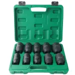 1 / 2 "Bracket Impact Heads Set (27-41mm) 10vnt".