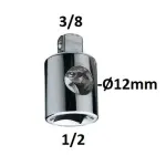 Adapter 3 suund 1 / 2 "- 3 / 8"
