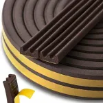 Lipni EPDM langų ir durų tarpinė E, 9 &times; 4 mm, 150 m, ruda KELTIN K02917B