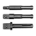 1 / 4 "+ 3 / 8" + 1 / 2' Adapter SDS + M&auml;&auml;ra 3vnt.