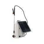 Paagi ja p&auml;ikesepaneeliga survepihusti 16l 12V 8000mAh