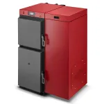 Veekontuuriga pelletpliit BLIST TERA (18-40 kW) Punane TERA 40