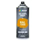 MOTIP pihustusv&auml;rv RAL 1006 Kollane l&auml;ikiv 400ml, motiiv