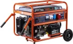 Bensiinimootoriga &uuml;he- ja kolmefaasiline generaator KD147 7,5 kW