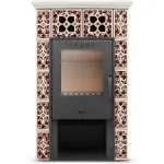 Kvaliteetkamin JASMAN GRANDE (6 kW) Brown