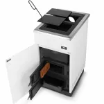 Veekontuuriga pliit MEGAL (10-20 kW) 17 kW Valge
