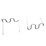 Plastist keevituskonksud lainelise 0.8mm (100vnt) jaoks