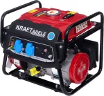 Generaator 1500 W 12 V/230 V LCD Kraftdele KD150