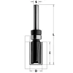 Fresa S = 8mm, D = 22 mm, CMT