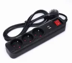 USB-ga pikendusjuhe 3 m, 3 pistikupesa KD4032