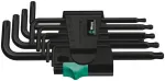 L-klahvikomplekt TORX 967PKL/9, TX8-TX40, Wera