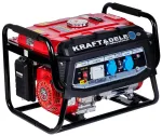Bensiini &uuml;hefaasiline elektrigeneraator 3000W 12/230V 3,0kW/3.8kvA KD136