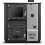 Veekontuuriga pliit TEMY PRO (12 kW) Parem must